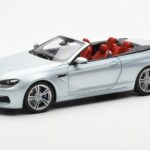 BMW M6 F12 Cabriolet Silverstone Silber II Paragon 1:18