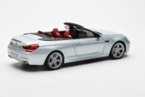 BMW M6 F12 Cabriolet Silverstone Silber II Paragon 1:18 80432253656 Metall – Bild 3 von 8