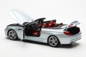 BMW M6 F12 Cabriolet Silverstone Silber II Paragon 1:18 80432253656 Metall – Bild 5 von 8
