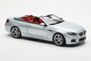 BMW M6 F12 Cabriolet Silverstone Silber II Paragon 1:18 80432253656 Metall – Bild 6 von 8
