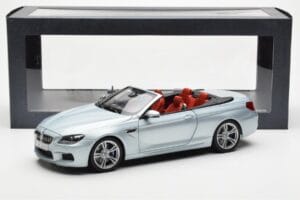 BMW M6 F12 Cabriolet Silverstone Silber II Paragon 1:18 80432253656 Metall – Bild 8 von 8