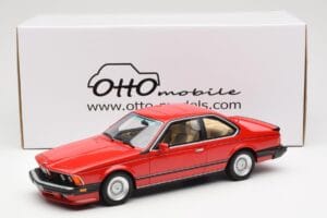 BMW M635 CSi E24 Henna Rot Otto 1:18 OT1018 Resin – Bild 6 von 6