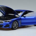BMW M850i G15 Blau Metallic Norev 1:18 183286 Metall - image 2 of 7