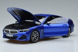 BMW M850i G15 Blau Metallic Norev 1:18 183286 Metall – Bild 2 von 7