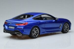 BMW M850i G15 Blau Metallic Norev 1:18 183286 Metall – Bild 3 von 7