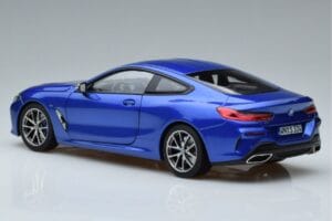 BMW M850i G15 Blau Metallic Norev 1:18 183286 Metall – Bild 6 von 7