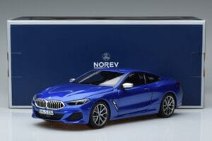 BMW M850i G15 Blau Metallic Norev 1:18 183286 Metall – Bild 7 von 7