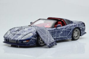Chevrolet Callaway C12 Corvette MUKO Artcar AUTOart 1:18 71014 Metall – Bild 4 von 9