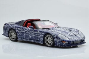 Chevrolet Callaway C12 Corvette MUKO Artcar AUTOart 1:18 71014 Metall – Bild 7 von 9