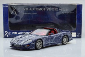 Chevrolet Callaway C12 Corvette MUKO Artcar AUTOart 1:18 71014 Metall – Bild 9 von 9
