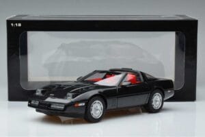 Chevrolet Corvette C4 Schwarz AUTOart 1:18 71242 Metall – Bild 8 von 8