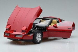 Chevrolet Corvette C4 Rot AUTOart 1:18 71241 Metall – Bild 2 von 8