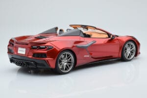 Chevrolet Corvette C8 Z06 Cabriolet Rot Mist GT Spirit 1:18 GT402 Resin – Bild 2 von 5