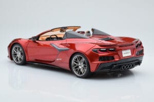Chevrolet Corvette C8 Z06 Cabriolet Rot Mist GT Spirit 1:18 GT402 Resin – Bild 4 von 5