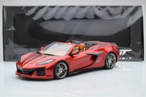 Chevrolet Corvette C8 Z06 Cabriolet Rot Mist GT Spirit 1:18 GT402 Resin – Bild 5 von 5