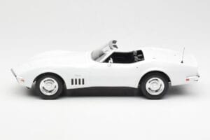 Chevrolet Corvette C3 Cabriolet Can-Am Weiss Norev 1:18 189038 Metall – Bild 3 von 6