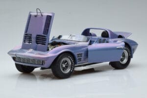 Chevrolet Corvette Grand Sport Roadster Laguna Seca Himmelblau Exoto 1:18 EXPRM00080 Metall – Bild 2 von 9
