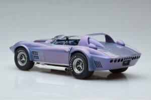 Chevrolet Corvette Grand Sport Roadster Laguna Seca Himmelblau Exoto 1:18 EXPRM00080 Metall – Bild 6 von 9