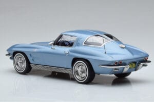Chevrolet Corvette C2 Sting Ray Blau Norev 1:18 189050 Metall – Bild 5 von 6