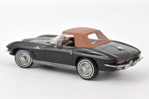 Chevrolet Corvette C2 Sting Ray Cabriolet Norev 1:18 189055 Metall – Bild 2 von 3