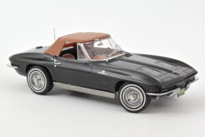 Chevrolet Corvette C2 Sting Ray Cabriolet Norev 1:18 189055 Metall – Bild 3 von 3