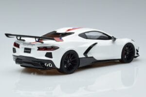 Chevrolet Hennessey Corvette C8 Arctic Weiss GT Spirit 1:18 GT317 Resin – Bild 2 von 6
