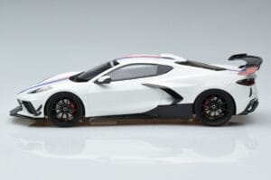 Chevrolet Hennessey Corvette C8 Arctic Weiss GT Spirit 1:18 GT317 Resin – Bild 3 von 6