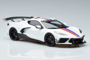 Chevrolet Hennessey Corvette C8 Arctic Weiss GT Spirit 1:18 GT317 Resin – Bild 4 von 6
