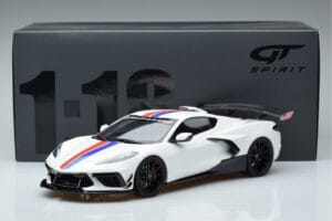 Chevrolet Hennessey Corvette C8 Arctic Weiss GT Spirit 1:18 GT317 Resin – Bild 6 von 6