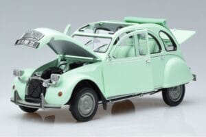 Citroen 2CV 6 Club Grün Norev 1:18 181486 Metall – Bild 2 von 7