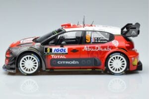 Citroen C3 WRC #9 S. Lefebvre / G. Moreau Tour de Corse 2017 Norev 1:18 181633 Metall – Bild 3 von 6