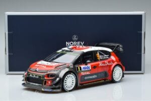 Citroen C3 WRC #9 S. Lefebvre / G. Moreau Tour de Corse 2017 Norev 1:18 181633 Metall – Bild 6 von 6