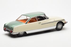 Citroen DS 21 Le Leman Cabriolet Elfenbein und Grün Norev 1:18 181751 Metall – Bild 2 von 6