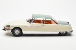 Citroen DS 21 Le Leman Cabriolet Elfenbein und Grün Norev 1:18 181751 Metall – Bild 3 von 6
