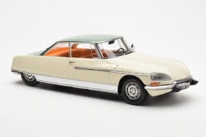 Citroen DS 21 Le Leman Cabriolet Elfenbein und Grün Norev 1:18 181751 Metall – Bild 4 von 6