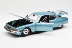 Citroen SM Hellblau Metallic Norev 1:18 181589 Metall – Bild 2 von 8