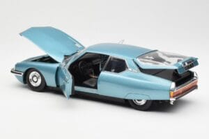 Citroen SM Hellblau Metallic Norev 1:18 181589 Metall – Bild 5 von 8