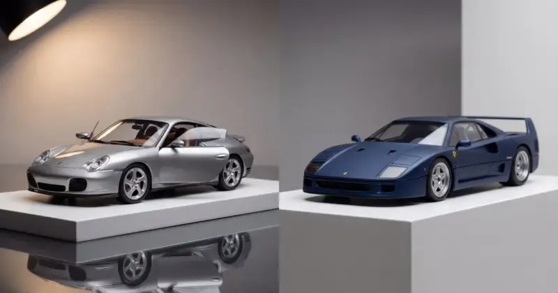 Diecast oder Resin Modellauto? Der Materialvergleich