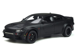 Dodge Charger SRT Hellcat Widebody Schwarz GT Spirit 1:18