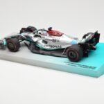 Mercedes AMG Petronas W13 E Performance #63 G. Russell Brazilian GP 1st Win 2022 Minichamps 1:18 - image 3 of 4