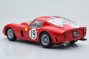Ferrari 250 GTO #19 24 Hours of Le Mans 1962 Kyosho 1:18 08438A Metall – Bild 7 von 10