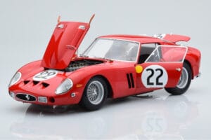 Ferrari 250 GTO #22 24 Hours of Le Mans 1962 Kyosho 1:18 08438B Metall – Bild 2 von 10