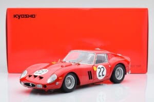 Ferrari 250 GTO #22 24 Hours of Le Mans 1962 Kyosho 1:18 08438B Metall – Bild 10 von 10