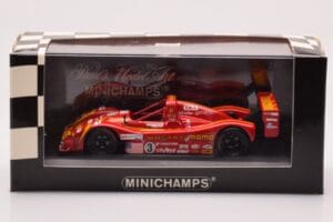 Ferrari 333 SP #3 Moretti Racing G. Moretti / D. Theys / M. Baldi 24 Hours of Le Mans 1998 Minichamps 1:43 430987603 Metall – Bild 4 von 4