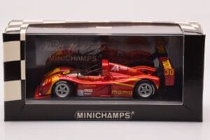Ferrari 333 SP #30 MOMO M. Papis / D. Theys / B. Wollek Daytona 24 Hours 2nd Place 1996 Minichamps 1:43 430967430 Metall – Bild 4 von 4