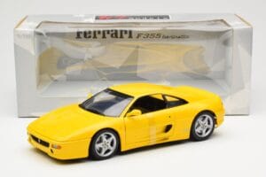 Ferrari F355 Berlinetta Gelb UT Models 1:18 180074021 Metall – Bild 6 von 6