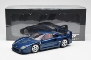 Ferrari F40 Blau GT Spirit 1:18 GT914 Resin – Bild 6 von 6