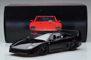 Ferrari F40 Lightweight Schwarz Kyosho 1:18 08412BK Metall – Bild 12 von 12