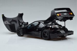 Ferrari F40 Lightweight Schwarz Kyosho 1:18 08412BK Metall – Bild 6 von 12
