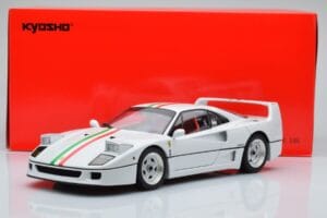 Ferrari F40 Perlweiss Italy Kyosho 1:18 08416PWT-G Metall – Bild 8 von 8